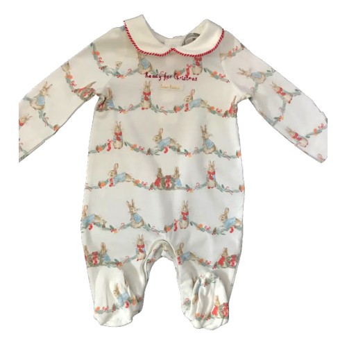 Peter Rabbit and Friends Unisex Christmas Sleepsuit Beatrix