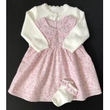 Pink Dress Cardigan With Matching Socks