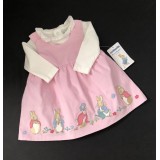 Jojo maman Bebe Pink Peter Rabbit Dress