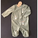 Peter Rabbit Green Sleepsuit