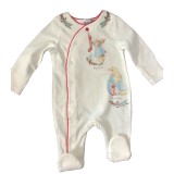 Peter Rabbit and Friends Unisex  My First Christmas Sleepsuit