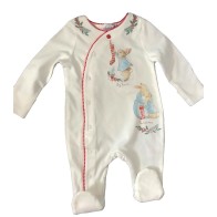 Peter Rabbit and Friends Unisex  My First Christmas Sleepsuit
