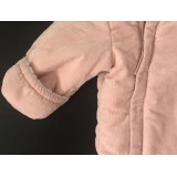 Peachy Pink Padded Snowsuit
