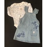 Winnie The Pooh Dress Top And Tights Set