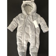 Soft Grey Snowsuit