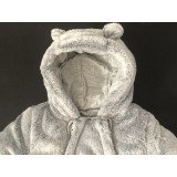 Soft Grey Snowsuit