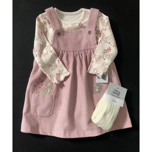 Bambi Dress Top Tights Set