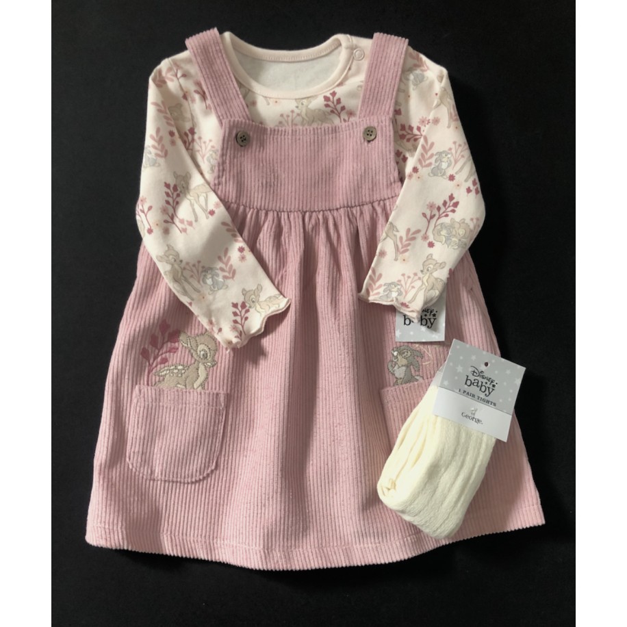 Bambi Dress Top Tights Set