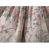 Pink Flower Dress And Cardigan