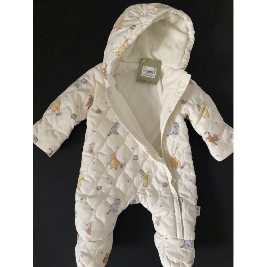 Winnie The Pooh  Padded Snowsuit Pram Suit