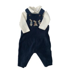 Peter Rabbit Soft Cord Dungarees and Top/Bodysuit
